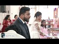 wedding ceremony nivesh u0026 dr.jeena st casmir s church kadavur live