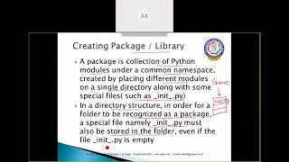 CBSE - Class XII - Computer Science - Python - Libraries - CREATING A PYTHON LIBRARY