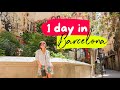 Things to do in BARCELONA in 1 day (by a local) 😎 | Must-see Barcelona Travel Guide👏