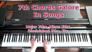 Finding All Kinds of 7th Chords In Songs