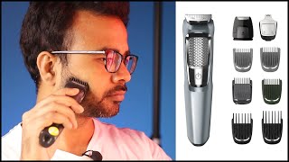 Philips MG3760/33 Trimmer Review | All in One Trimmer for men | Hindi I Learnabhi