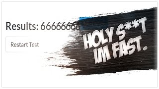 "Kohi Click Test" World Record?