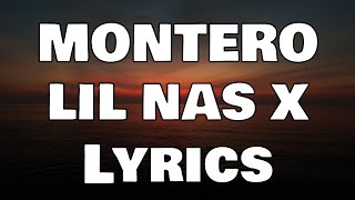 Lil Nas X – Montero (Call Me By Your Name) (Lyrics)