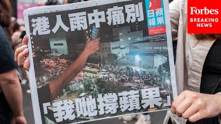 Witness Details How China Shut Down Apple Daily, The Last Independent Newspaper In Hong Kong