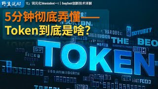 技术揭秘 12」5分钟彻底弄懂Token到底是啥？    ｜ChatGPT｜MLA多头潜在注意力｜MOE混合专家｜MTP多Token预测｜推理模型R1｜大模型LLM｜OpenAI｜深度求索｜词元化