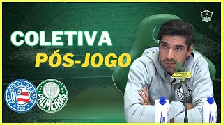 🐷 AO VIVO ENTREVISTA COLETIVA ABEL FERREIRA | BAHIA x PALMEIRAS | PÓS-JOGO