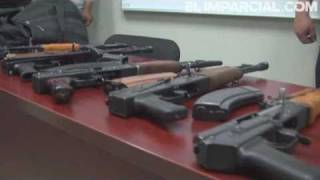 Aseguran armas largas al norte de Hermosillo