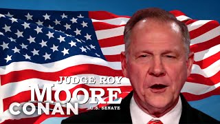 Roy Moore’s New Campaign Ad | CONAN on TBS