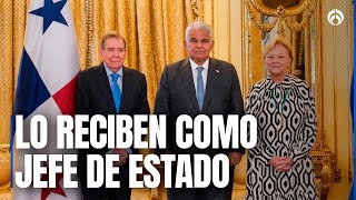 Edmundo González hace escala en Panamá antes de intentar llegar a Venezuela