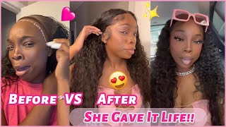 The Best Vibe🥵 Undetectable HD Lace Frontal Wig Install #Elfinhair Review, Budget Friendly Lace Wig