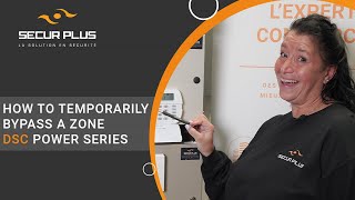 How to Temporarily Bypass a Zone | DSC PowerSeries