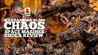 New Codex Chaos Space Marines 2022 Review - Warhammer 40k 9th Edition