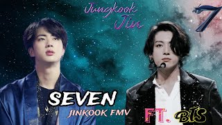 🥀Jungkook seven song 🌷 || Jinkook fmv 💜|| riq video 💜|| Ft. BTS|| #bts #jungkook #jin #jinkook