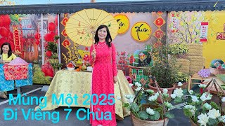 Đi Viếng 7 Chùa Ngày Mùng Một 2025