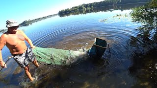 Валентин🐕‍🦺 всіх обловив🐟🐟🐟 на виході з ями. 11 ЛЯЩІВ на свіжу кашу😮 р. Дніпро (КЗ) 3 серія