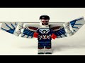 lego marvel superhero falcon unofficial lego minifigure falcon