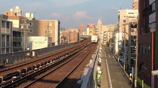 名市交 東山線N1000形 N1119編成(高畑行き）本郷駅  到着‼️