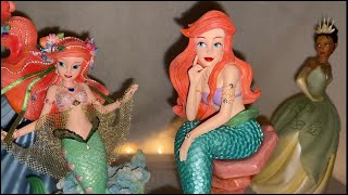 Disney Enesco Couture De Force Ariel Figurines (first and newest versions) 🧜‍♀️ 🦀 🐠 🔱