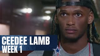 Week 1: CeeDee Lamb Postgame | Dallas Cowboys 2021