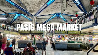 [4K] Pasig City Mega Market Walking Tour | One of the largest public market in Metro Manila!