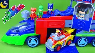 PJ Masks Paw Patrol Blaze Robot Toys PJ Seeker Truck Bus Catboy Car Gekko Best Toy Videos for Kids