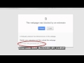 Error Code: ERR_BLOCKED_BY_CLIENT Google chrome/ Third-party extension blocked webpage