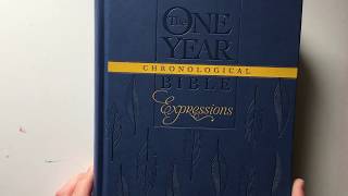 The One Year Chronological Bible - (Expressions) Bible Review