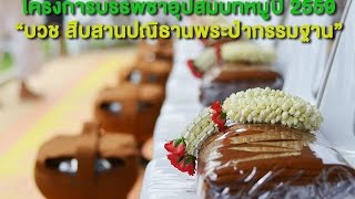 โครงการบรรพชาอุปสมบทหมู่ ปี 2559 - ณ วัดแสงธรรมวังเขาเขียว