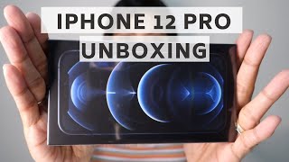 iPhone 12 Pro Pacific Blue : Unboxing and First Look| ABIEYANG