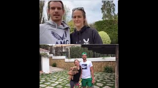 Novak i Jelena  Djokovic odgovaraju na izazov 100 Voleja od  Andy Murray i Kim