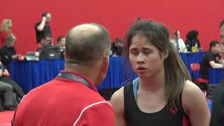 2019 Can Cup WW53kg Grace Lew (Dinos) vs Jeongbin Oh (Rep Korea)