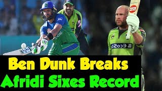 Ben Dunk Breaks Afridi Sixes Record | Lahore Qalandars vs Quetta Gladiators | Match 16 | PSL 5|MB2