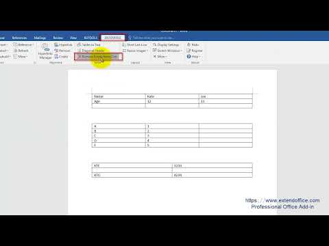 Quickly Remove All Empty/Duplicate Rows And Columns From All Tables In Word