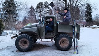 Лыжный поход по берегам реки Жижала