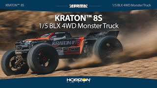 ARRMA® KRATON™ 1/5 8S BLX 4WD Speed Monster Truck RTR