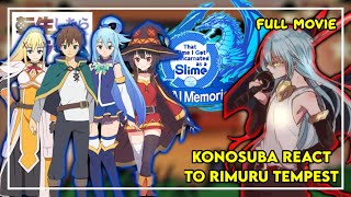 Konosuba React To Rimuru Tempest | Gacha React | ‹Full Part›