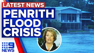 Hundreds of Sydney families evacuated as flooding crisis continues | 9 News Australia