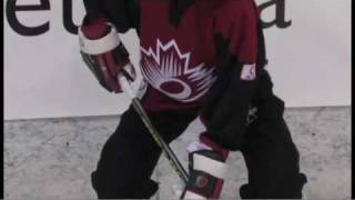 Ringette Skills Video - Basic Stance