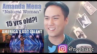 Amanda Mena Gets Golden Buzzer | America's Got Talent 2018 | REACTION