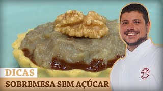 TORTA DE CHOCOLATE CROCANTE E BANANA (SEM AÇÚCAR) com Raul Lemos | DICAS MASTERCHEF