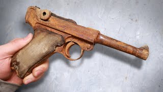 100 Years Old Luger Pistol Restoration
