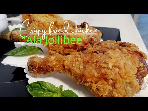 Crispy Fried Chicken "Ala Jollibee" - YouTube