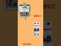 2 pole mcb connection with Meter #shorts #electricalshorts220