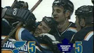 Blues Defeat Leafs - Epic NHL Comeback, 11/29/2000