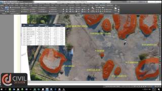 Comparativo de volúmenes topografía convencional VS topografía con DRONE