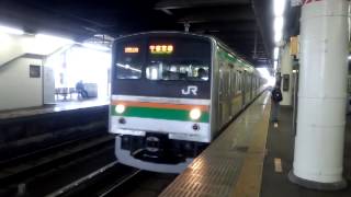 205系600番台y11編成宇都宮発車