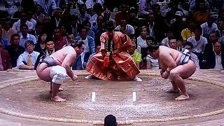 栃ノ心 vs 北勝富士 2017年大相撲秋場所12日目 20170921