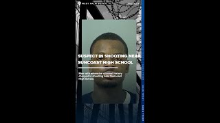 Man with extensive criminal history charged in shooting near Suncoast High Schoo