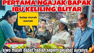 PERTAMA NGAJAK IBU BAPAK BARCELONA  MALAH KALAP BORONG DI MAKAM BONG KARNO !!SIWO DAPAT HADIAH EMAS