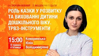 Роль казки у розвитку та вихованні дитини дошкільного віку. ТРВЗ-інструменти